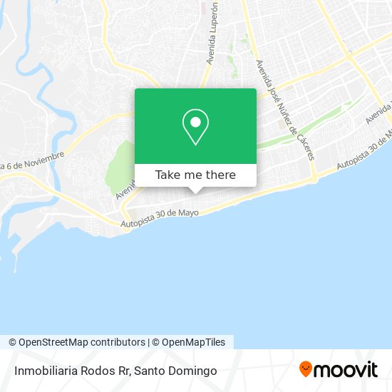 Mapa de Inmobiliaria Rodos Rr