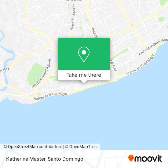 Mapa de Katherine Master