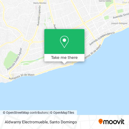 Aldwarny Electromueble map