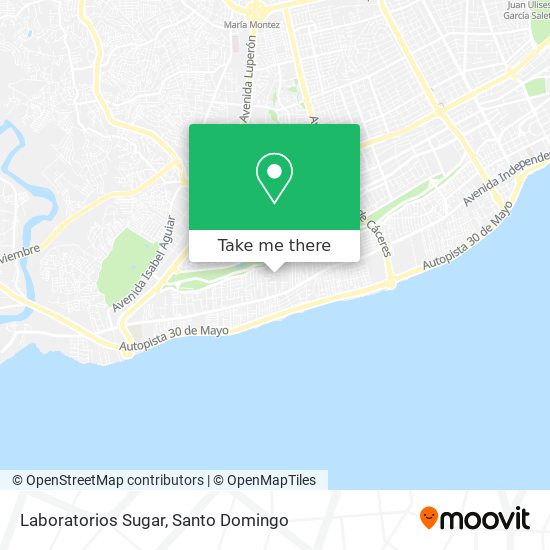 Laboratorios Sugar map