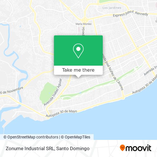 Zonume Industrial SRL map