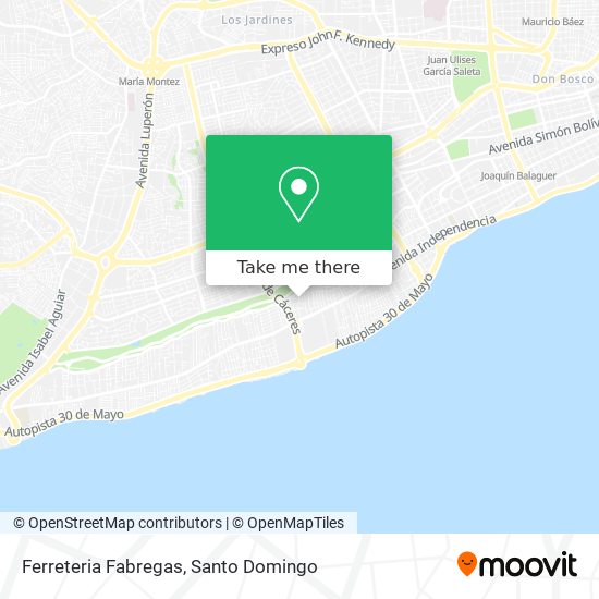 Ferreteria Fabregas map