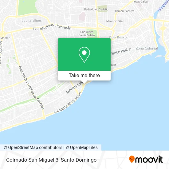 Mapa de Colmado San Miguel 3