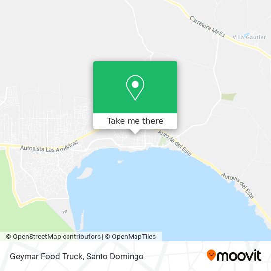 Geymar Food Truck map