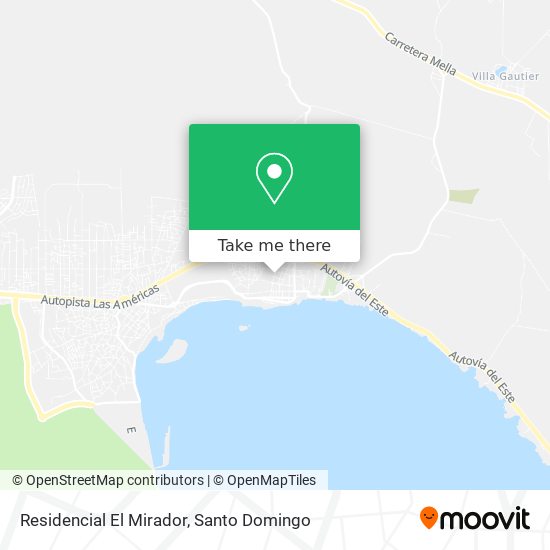 Mapa de Residencial El Mirador