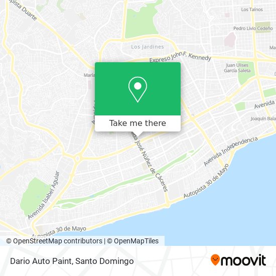 Mapa de Dario Auto Paint