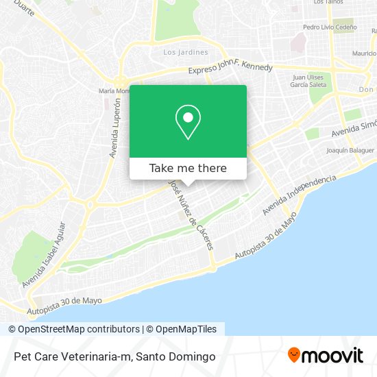 Pet Care Veterinaria-m map