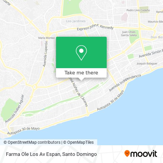 Farma Ole Los Av Espan map