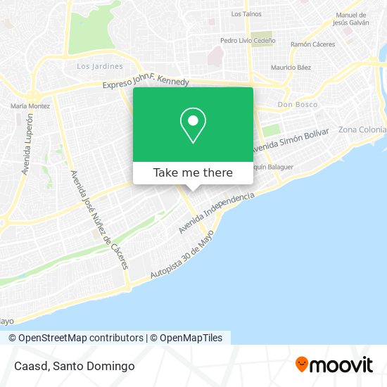 Mapa de Caasd