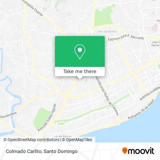 Colmado Carlito map