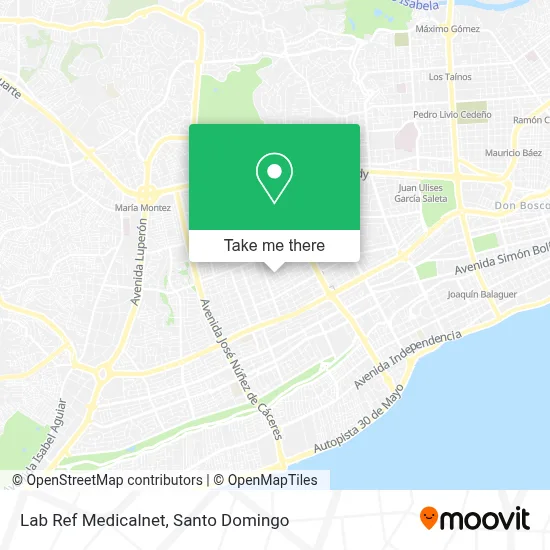 Lab Ref Medicalnet map