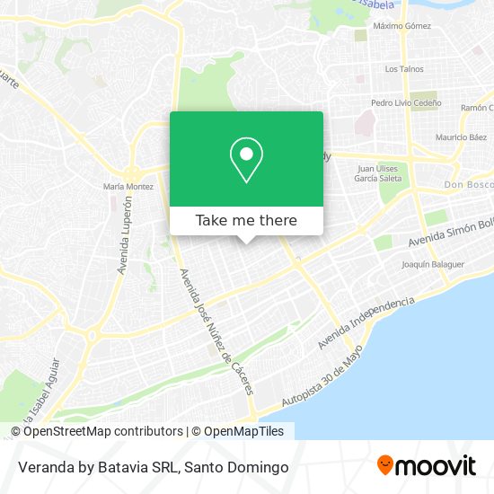 Veranda by Batavia SRL map