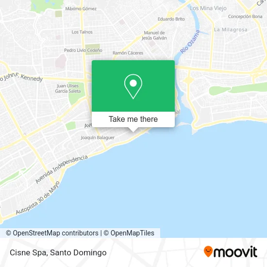Mapa de Cisne Spa