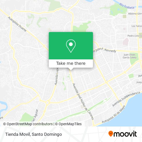 Tienda Movil map