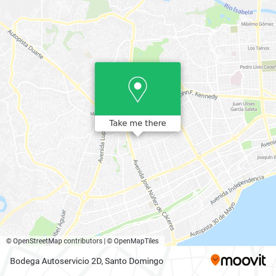 Bodega Autoservicio 2D map