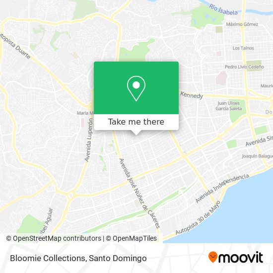 Bloomie Collections map