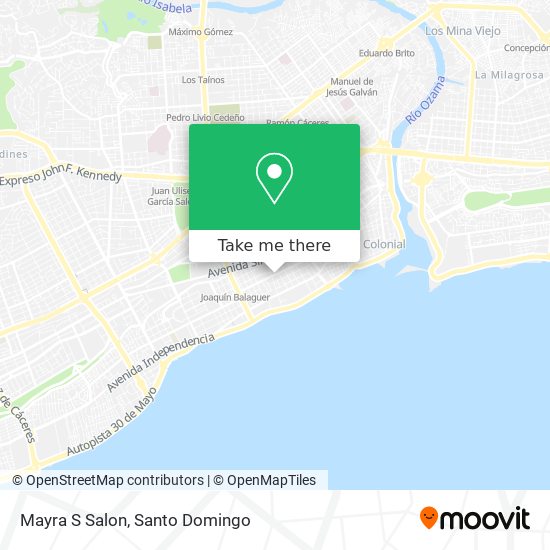 Mayra S Salon map