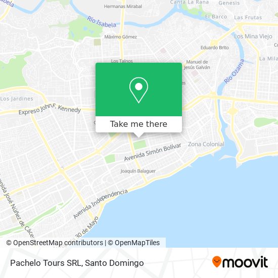 Pachelo Tours SRL map