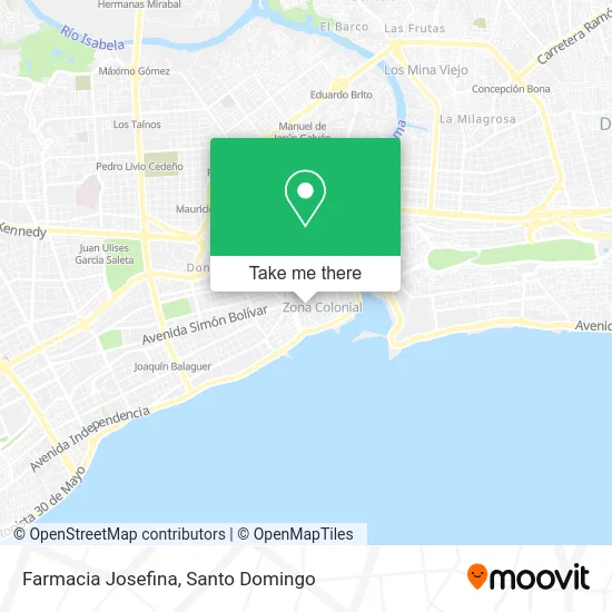 Farmacia Josefina map