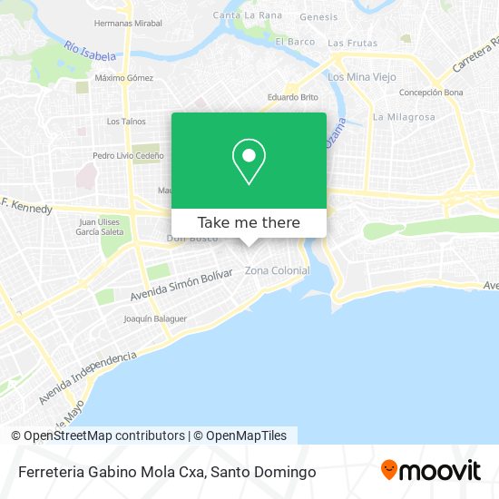 Ferreteria Gabino Mola Cxa map