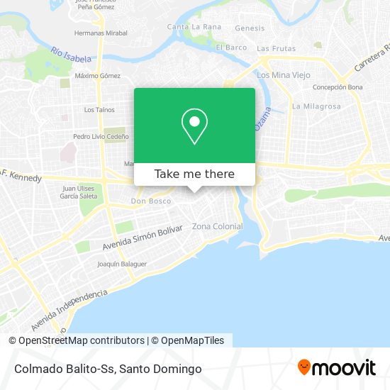 Colmado Balito-Ss map