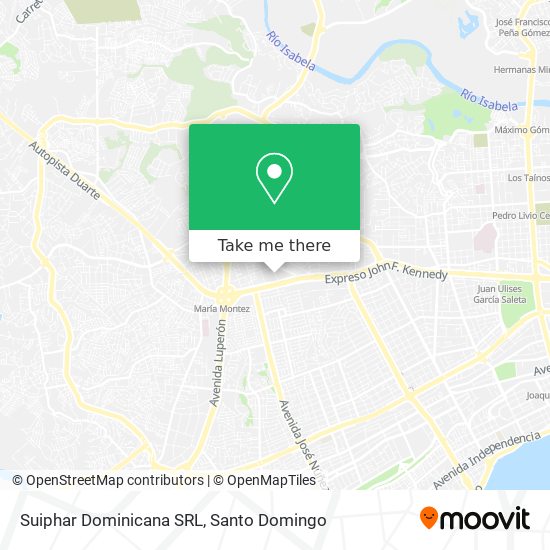 Suiphar Dominicana SRL map