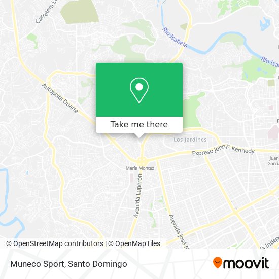 Muneco Sport map