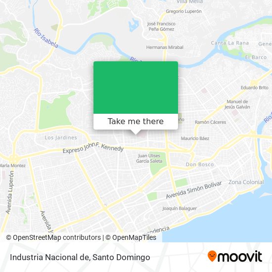 Industria Nacional de map