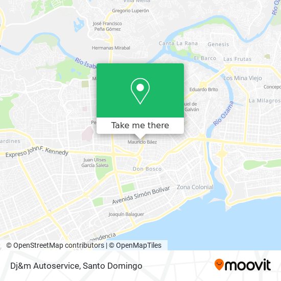 Dj&m Autoservice map