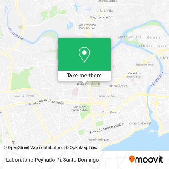 Mapa de Laboratorio Peynado Pi