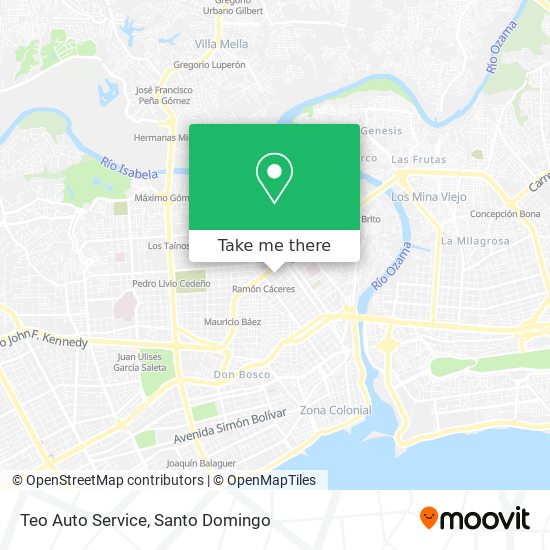 Teo Auto Service map