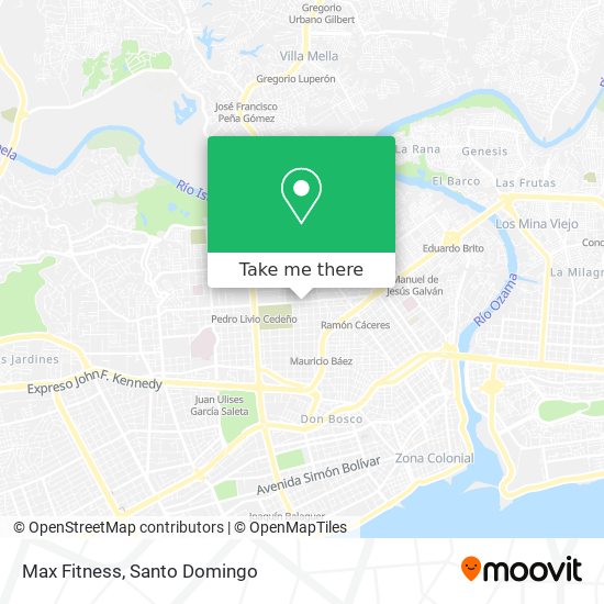 Max Fitness map