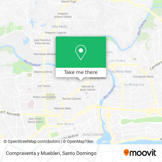 Compraventa y Muebleri map