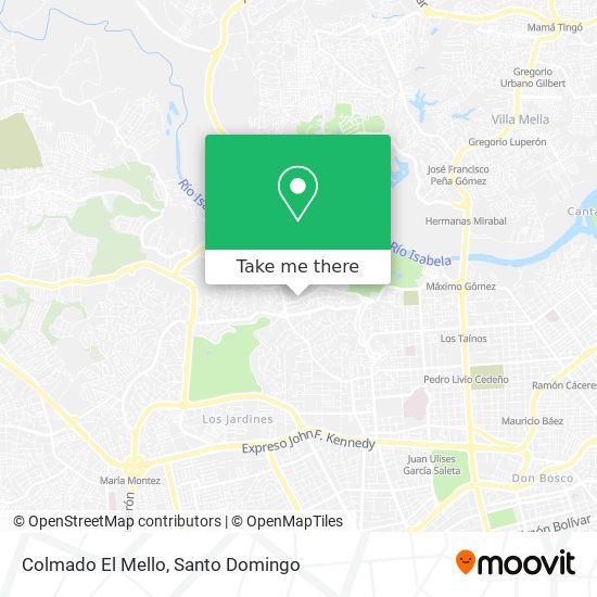 Colmado El Mello map