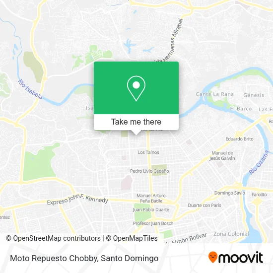 Moto Repuesto Chobby map