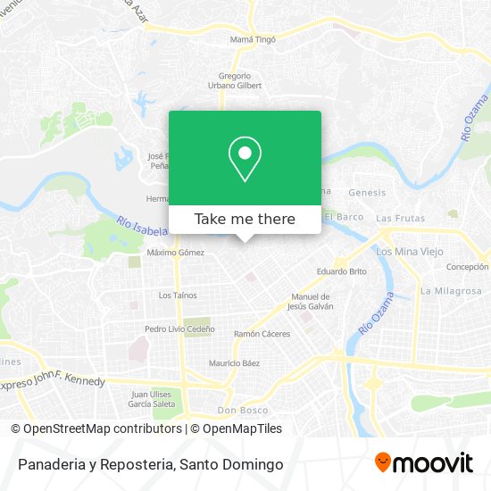 Panaderia y Reposteria map