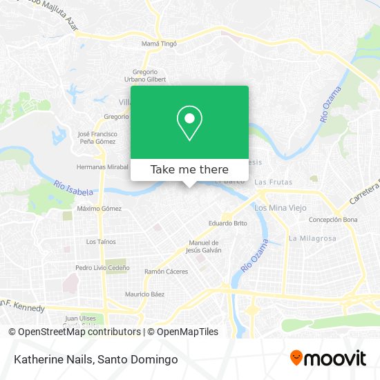 Mapa de Katherine Nails