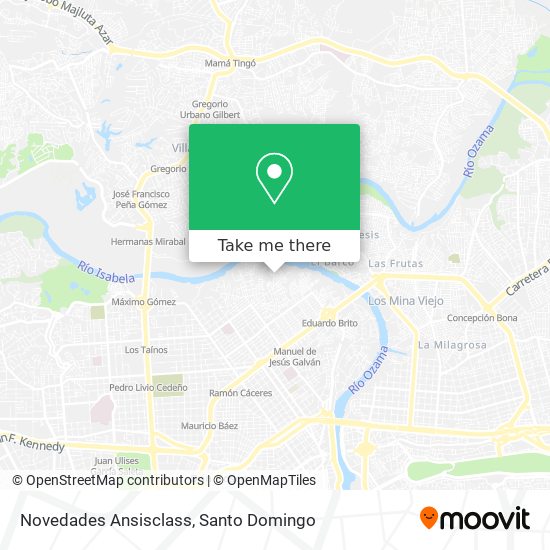 Novedades Ansisclass map