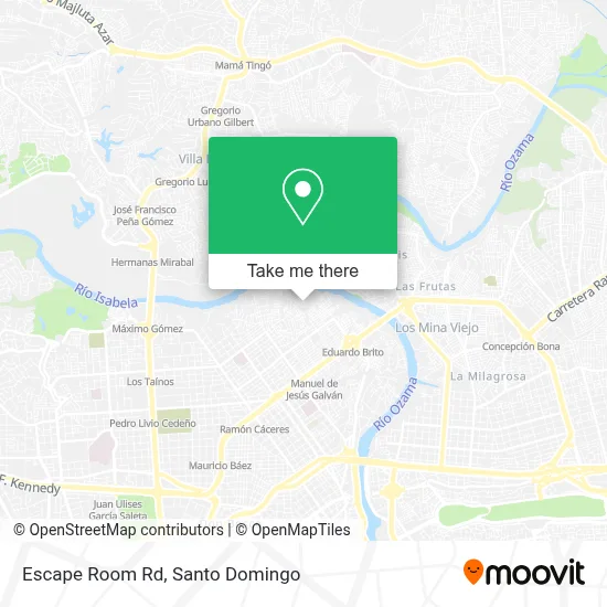 Escape Room Rd map