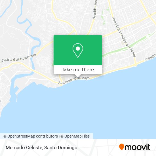 Mercado Celeste map