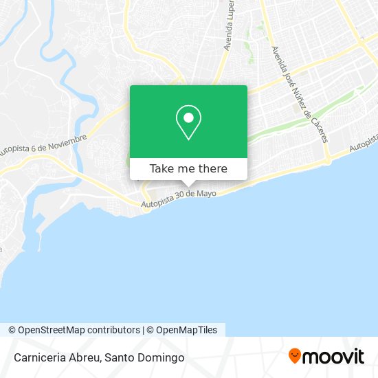 Mapa de Carniceria Abreu