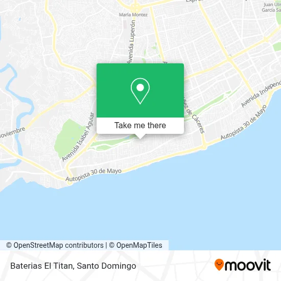 Mapa de Baterias El Titan