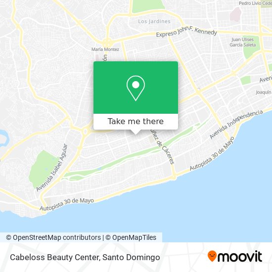 Cabeloss Beauty Center map