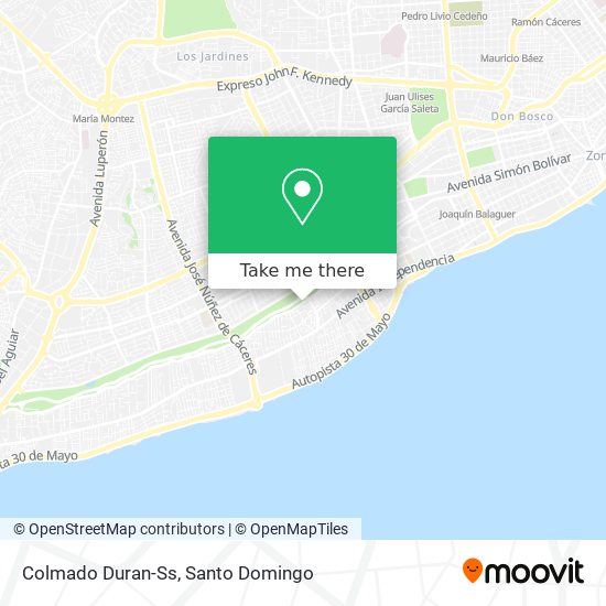 Colmado Duran-Ss map