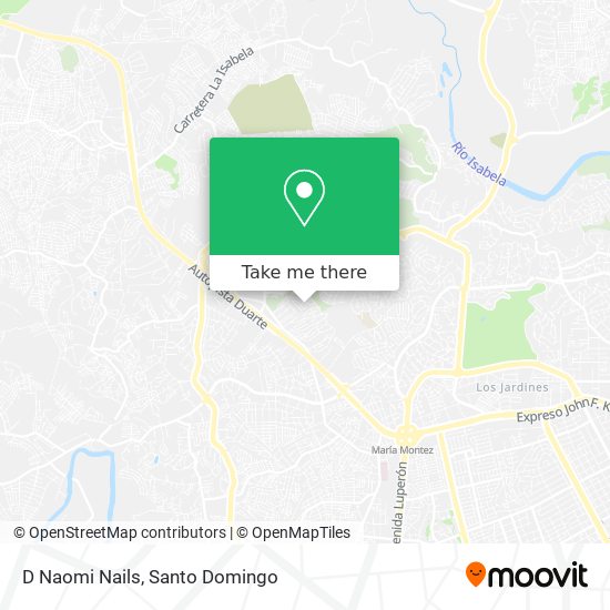 Mapa de D Naomi Nails
