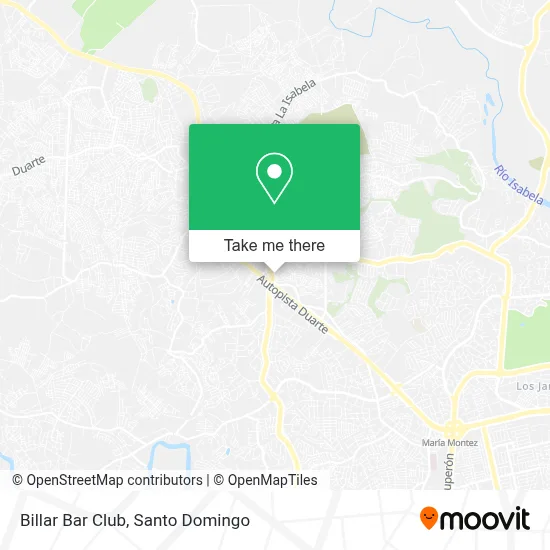 Billar Bar Club map