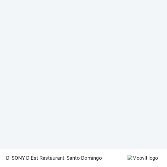 D' SONY D Est Restaurant map