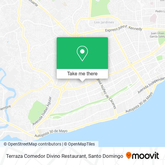 Terraza Comedor Divino Restaurant map