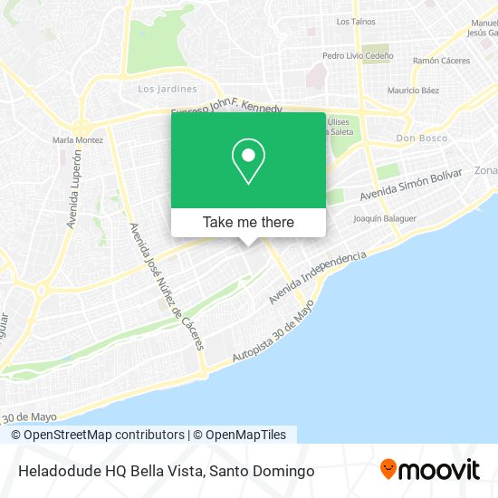 Heladodude HQ Bella Vista map