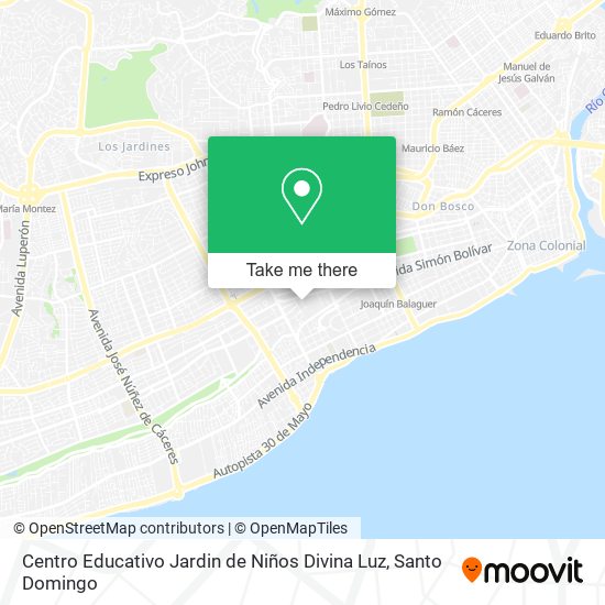 Centro Educativo Jardin de Niños Divina Luz map